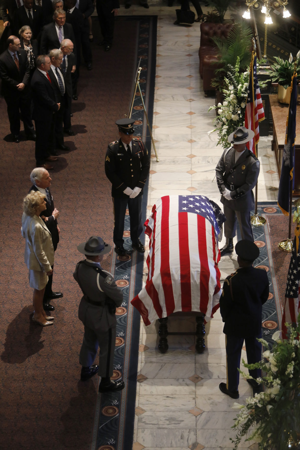 Hollings Funeral
